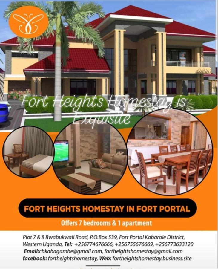 Fort Heights Homestay フォート・ポータル エクステリア 写真